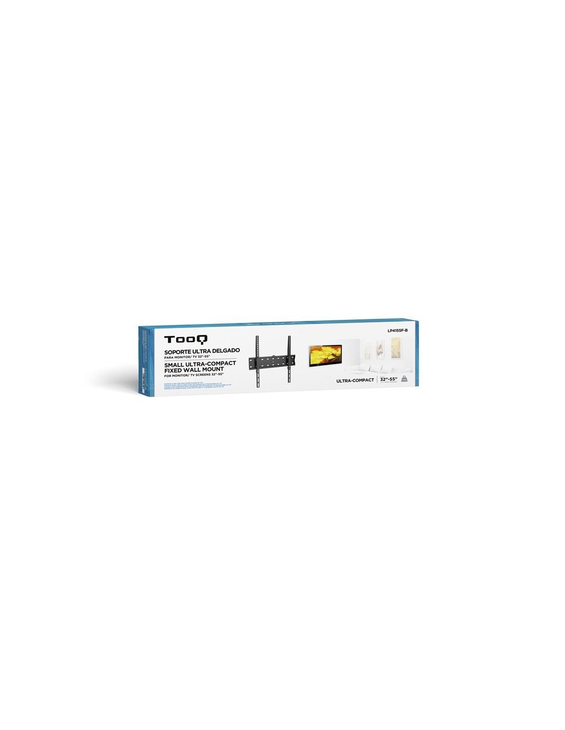 SOPORTE TV MONITOR TOOQ 32-55 40KG BLACK