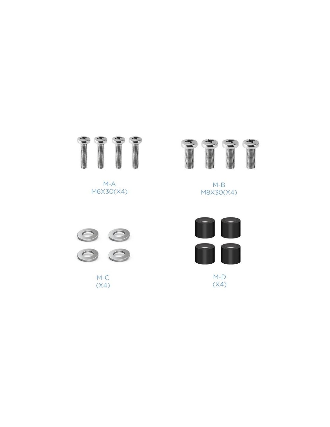 SOPORTE PARED TV/MONITOR TOOQ 32-55 40KG INCLINABLE BLACK
