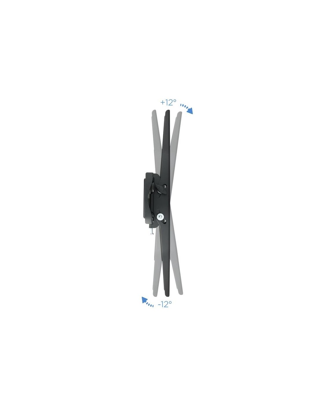 SOPORTE PARED TV/MONITOR TOOQ 32-55 40KG INCLINABLE BLACK