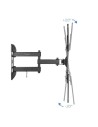 SOPORTE TV MONITOR TOOQ 23-55 30KG INCLINABLE/GIRATORIO