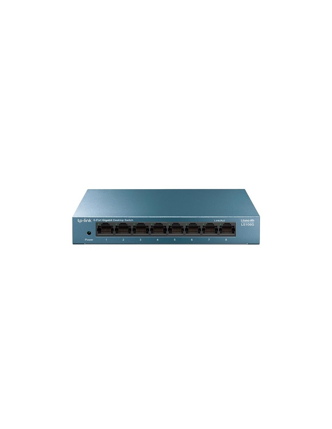 SWITCH TP-LINK GIGABIT 8 PUERTOS LS108G METALICO