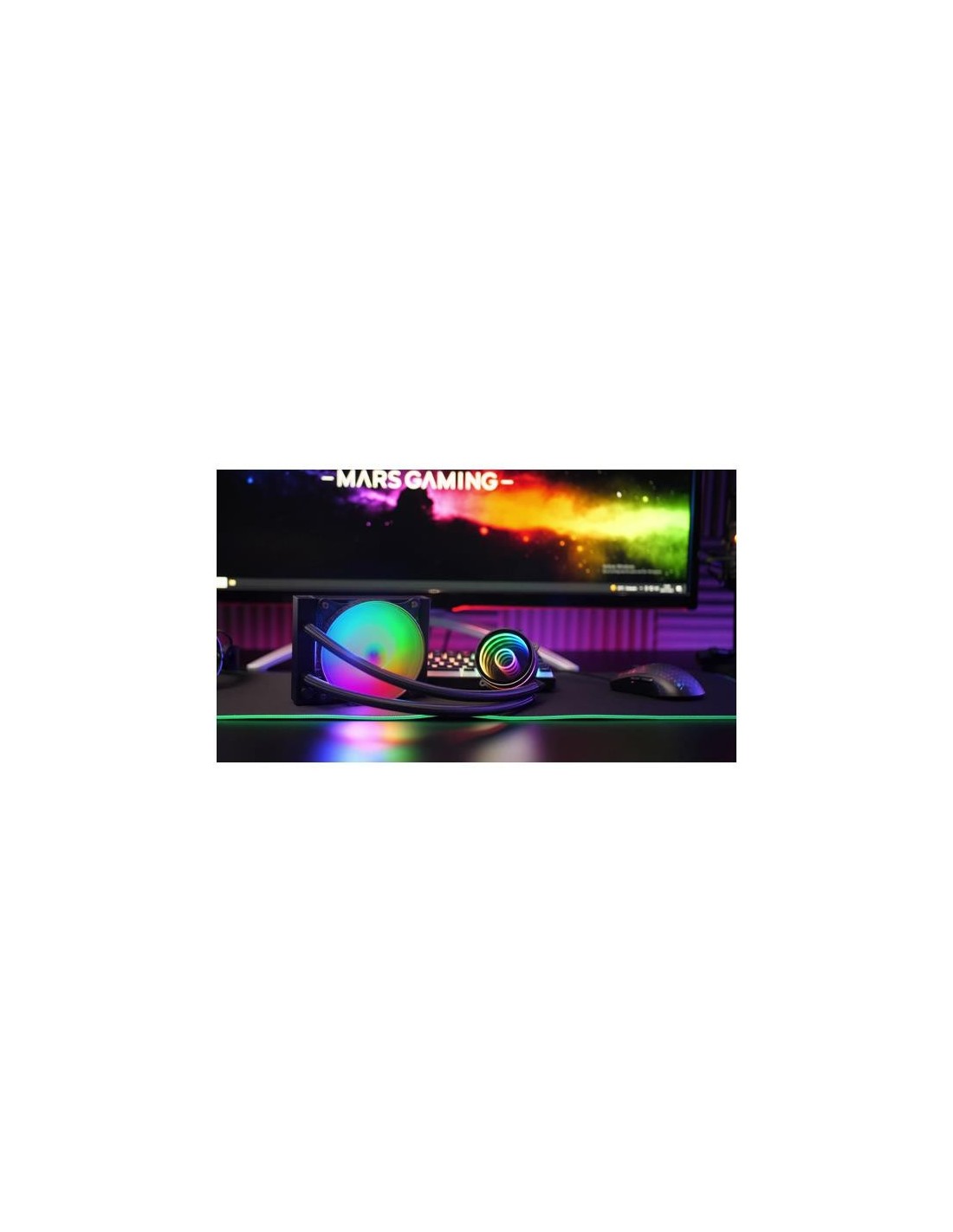 REFRIGERACION LIQUIDA CPU MARS GAMING FRGB 120MM