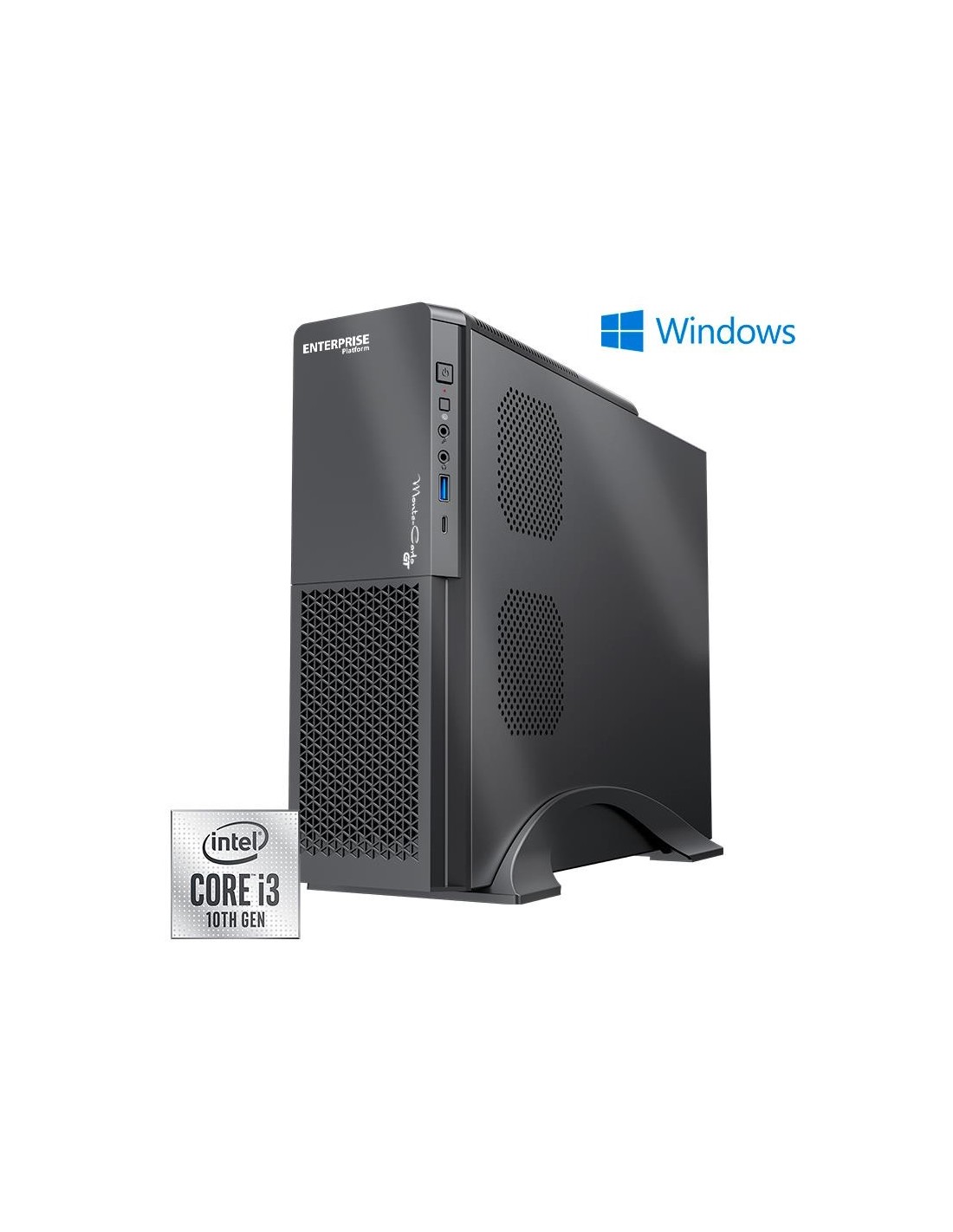 ORDENADOR ENTERPRISE MONTECARLO GT I3 10100F/8GB/SSD500M2/GT710/5Y/W11PRO