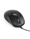 RATON GEMBIRD USB 1600DPI BLACK
