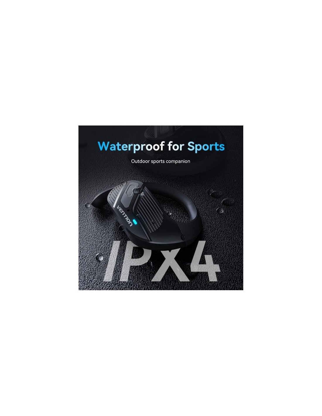 AURICULARES DEPORTIVOS VENTION OPENBEAT O12 BLUETOOTH 5.3 WIRELESS ORANGE