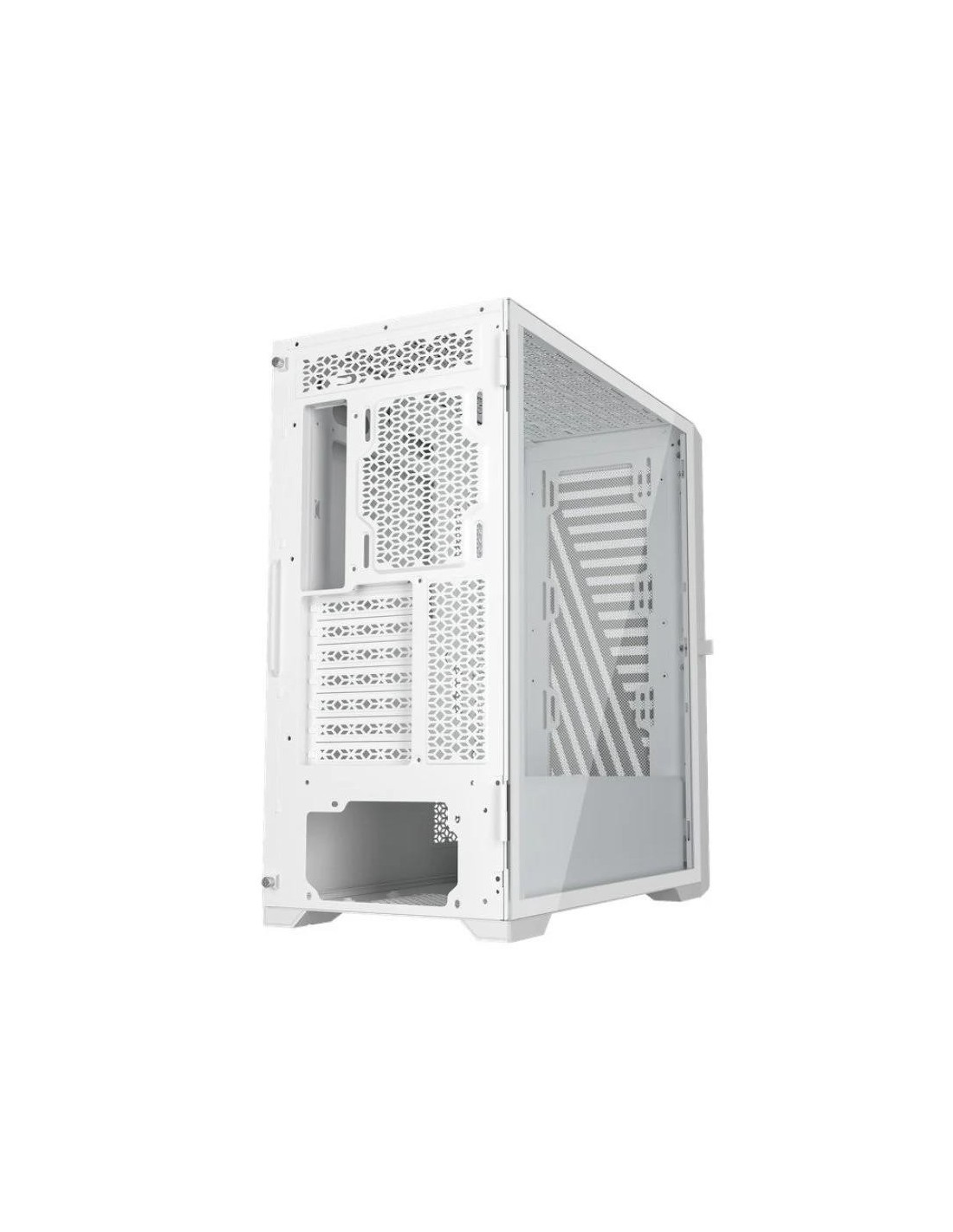 CAJA ORDENADOR GAMING PHOENIX ARTISAN NOBLE WHITE FRONTAL MADERA ATX