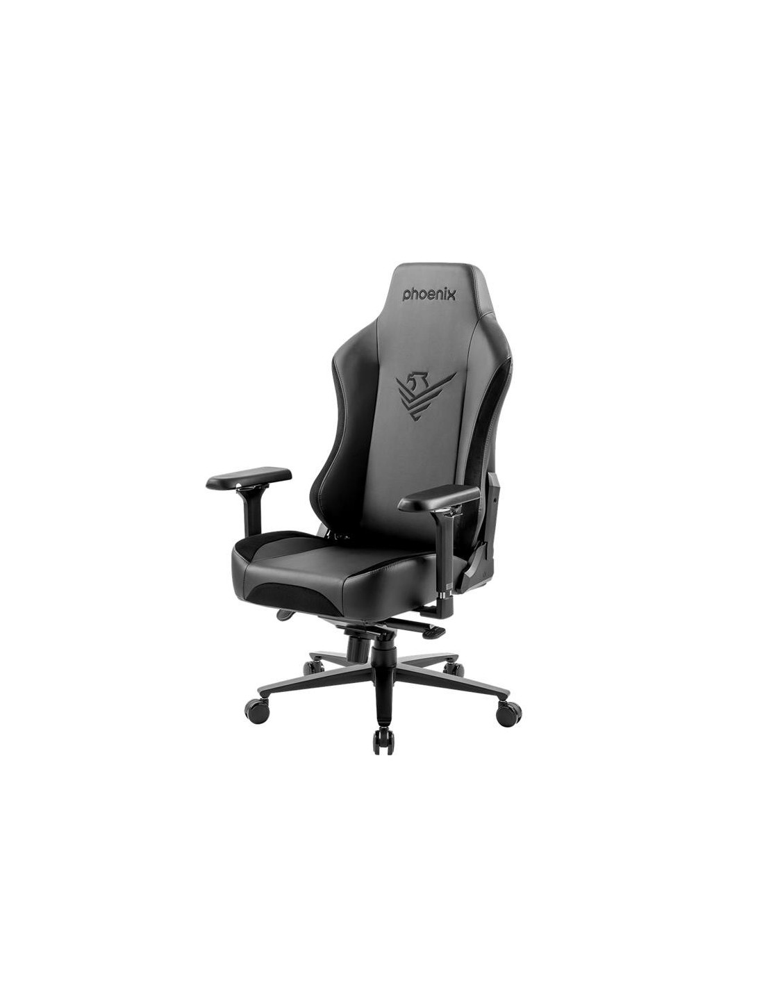 SILLA GAMING PHOENIX NOVA CUERO BLACK