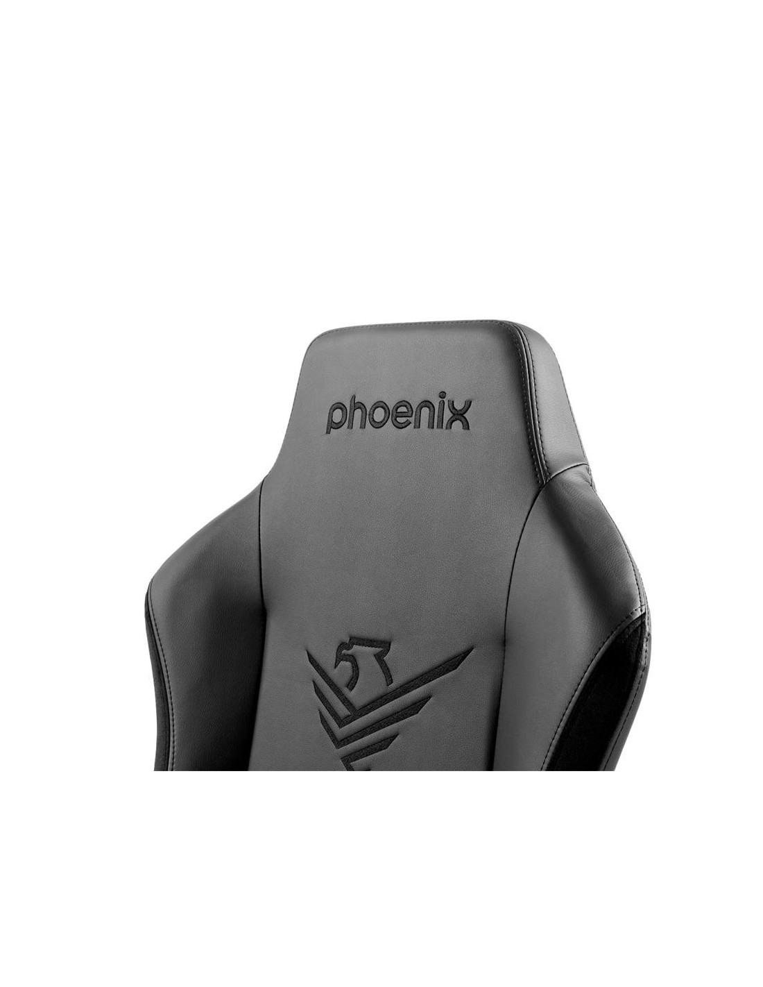 SILLA GAMING PHOENIX NOVA CUERO BLACK