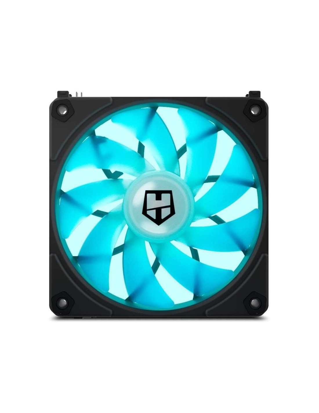 PACK 3 VENTILADORES 12CM NOX HUMMER EASYLINK ARGB PWM BLACK