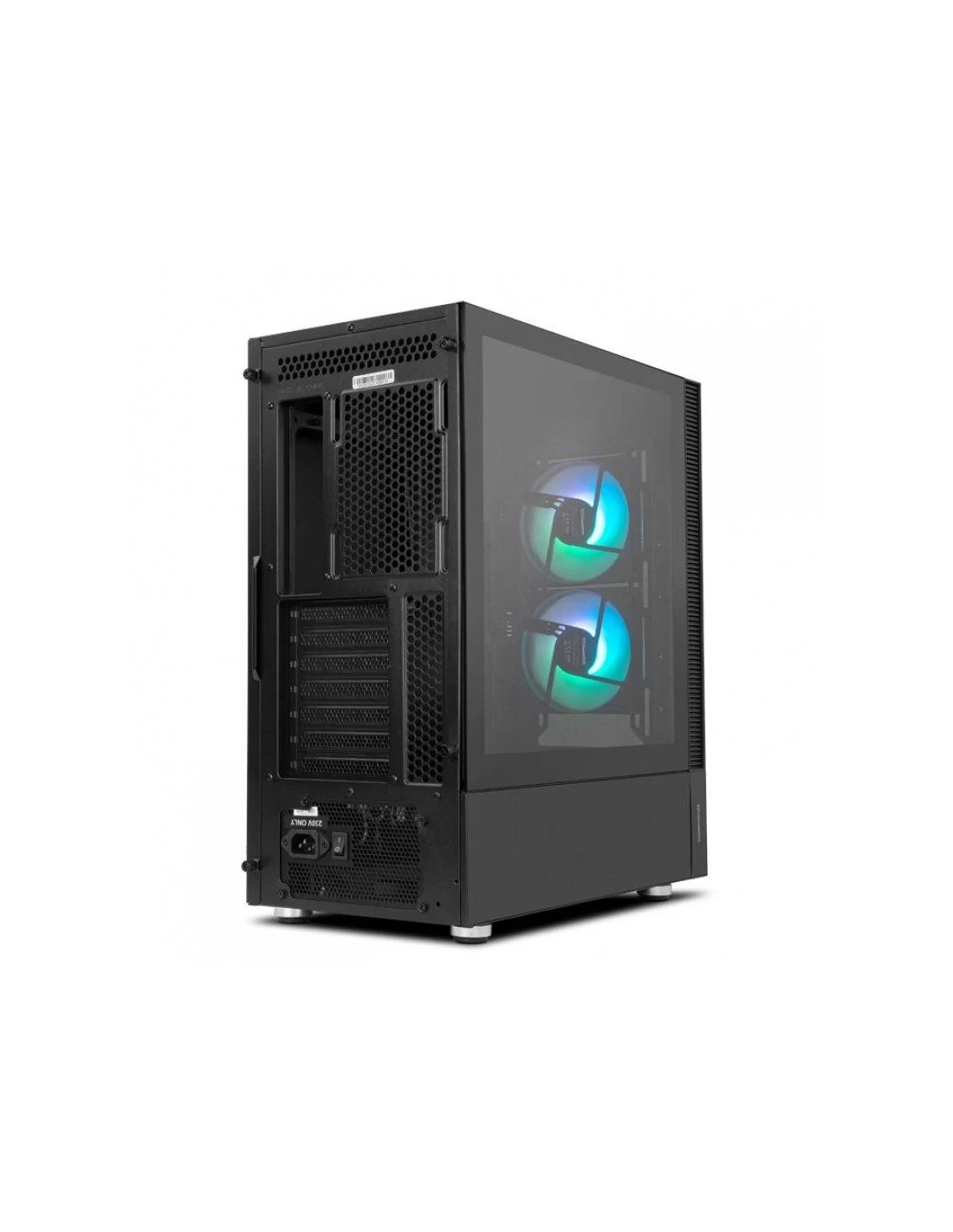 CAJA ORDENADOR GAMING NOX HUMMER NEMESIS ATX ARGB BLACK