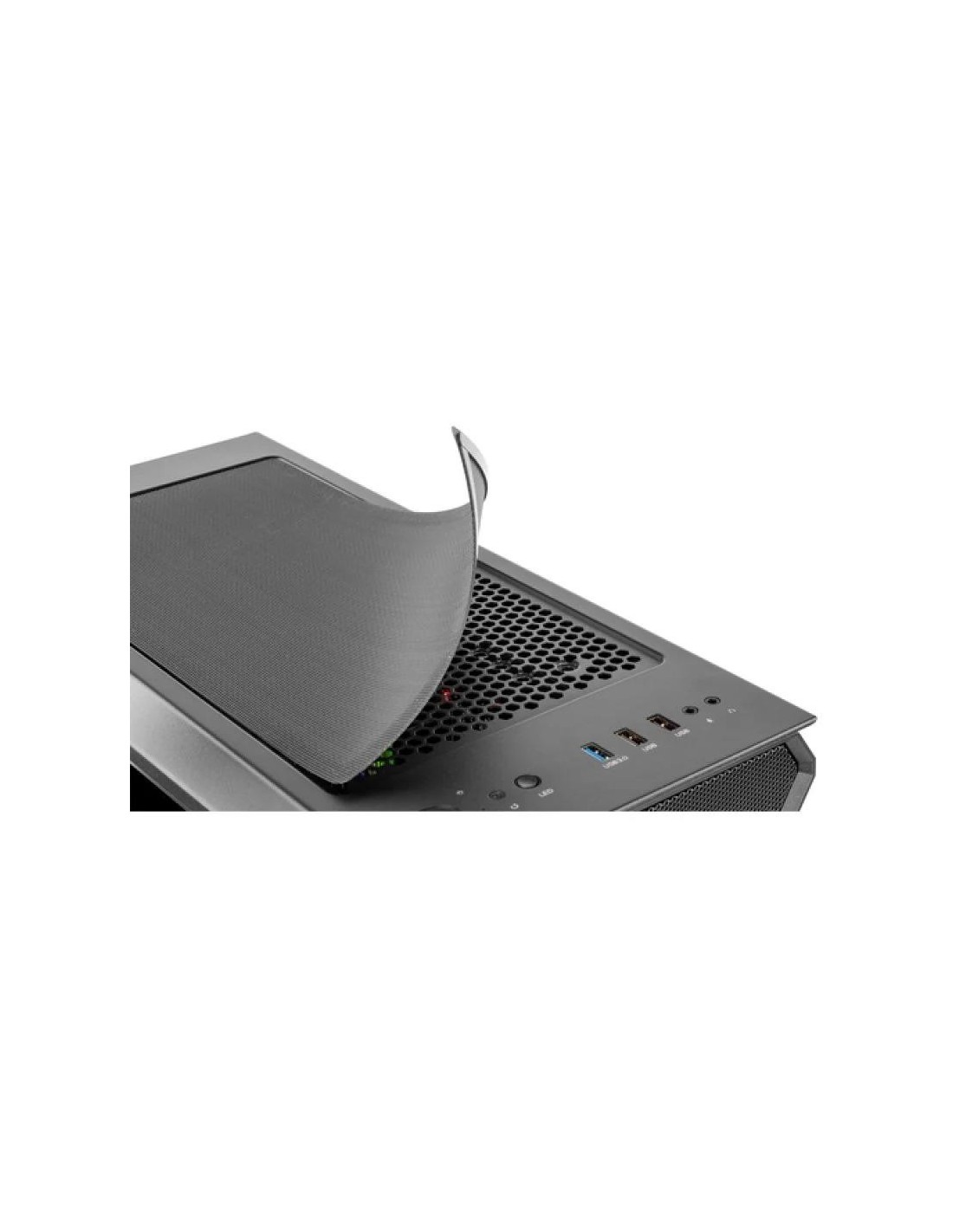 CAJA ORDENADOR GAMING NOX HUMMER QUANTUM ATX ARGB BLACK