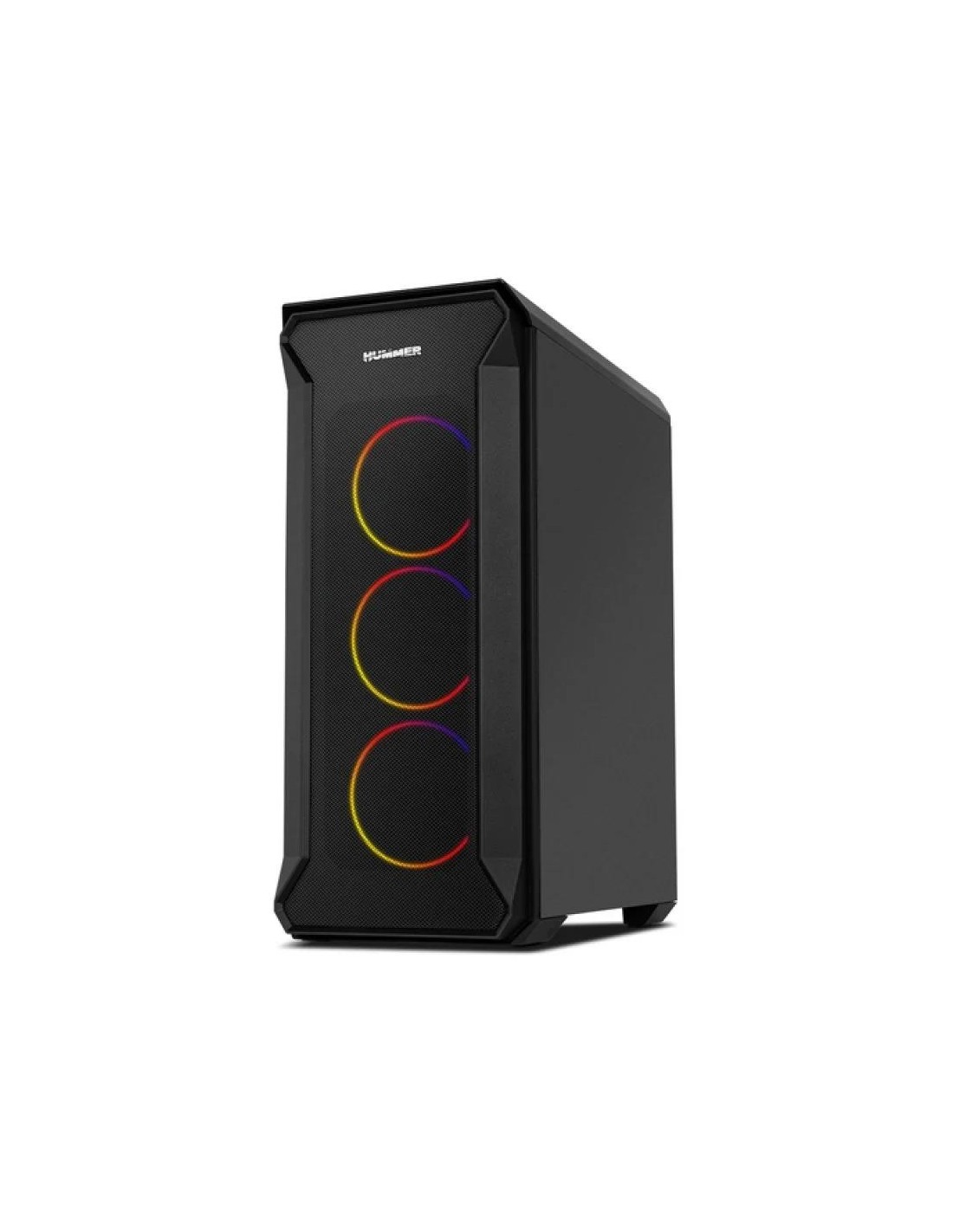 CAJA ORDENADOR GAMING NOX HUMMER QUANTUM ATX ARGB BLACK