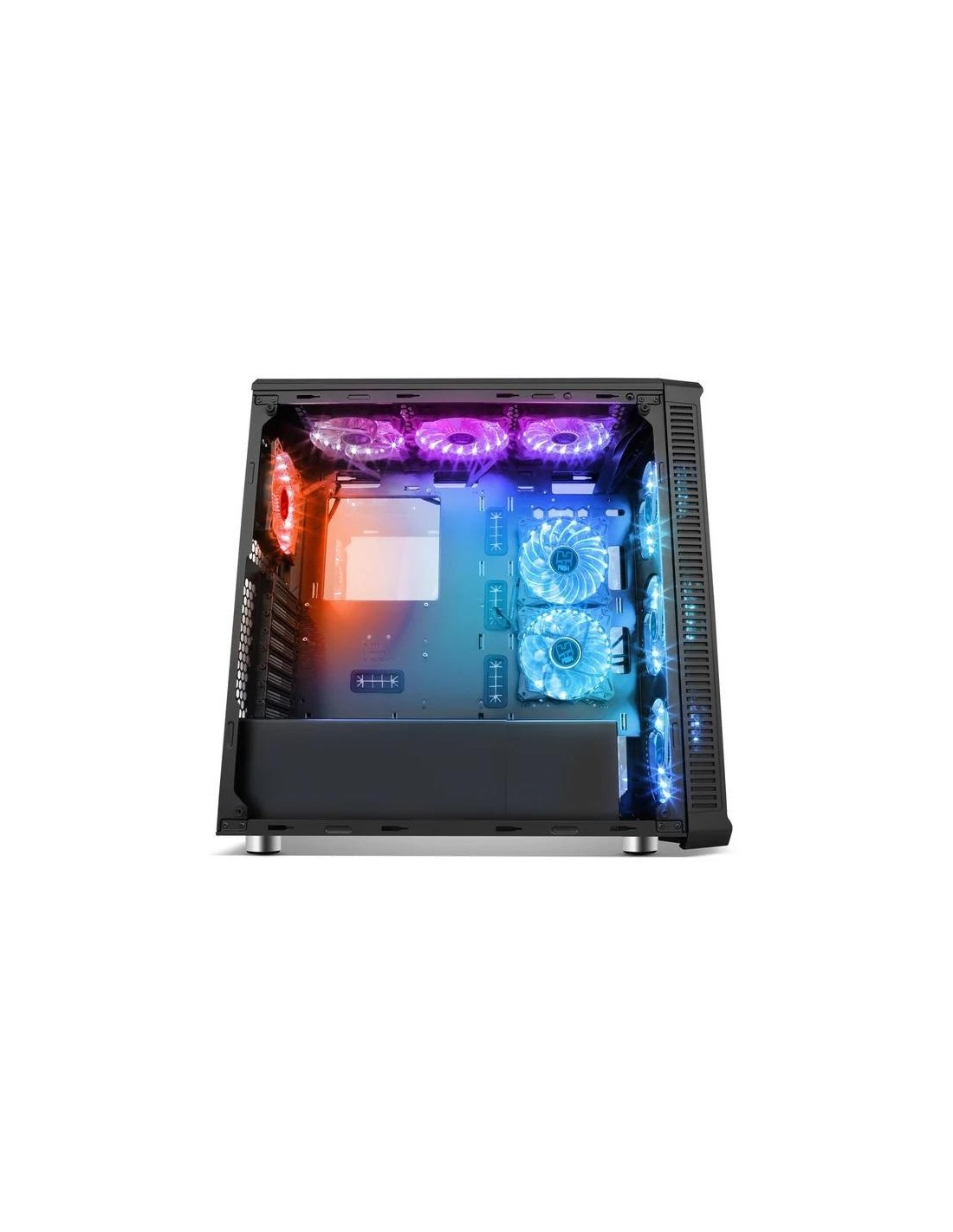 CAJA ORDENADOR GAMING NOX HUMMER TGX ATX RGB BLACK