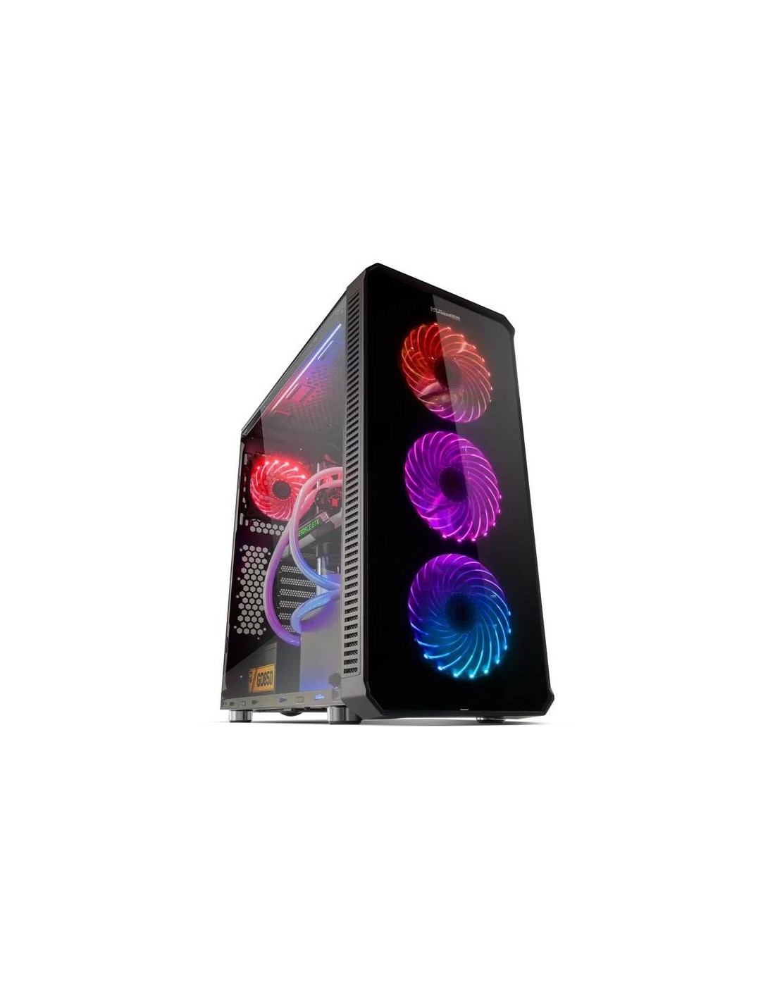 CAJA ORDENADOR GAMING NOX HUMMER TGX ATX RGB BLACK