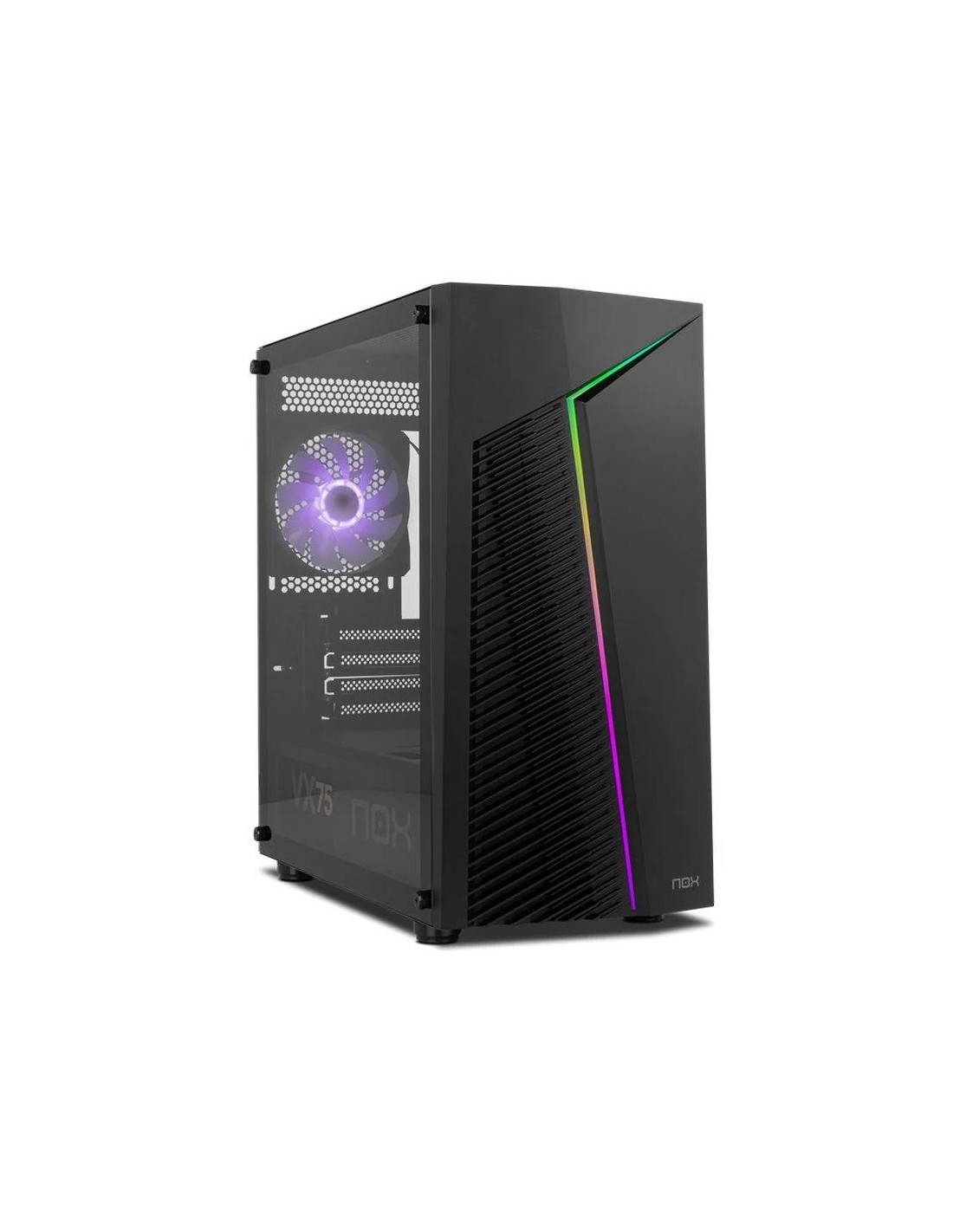 CAJA ORDENADOR GAMING NOX HUMMER INFINITY ZETA MICRO ATX ARGB BLACK
