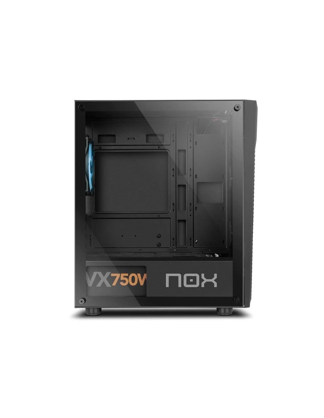 CAJA ORDENADOR GAMING NOX HUMMER INFINITY ZETA MICRO ATX ARGB BLACK