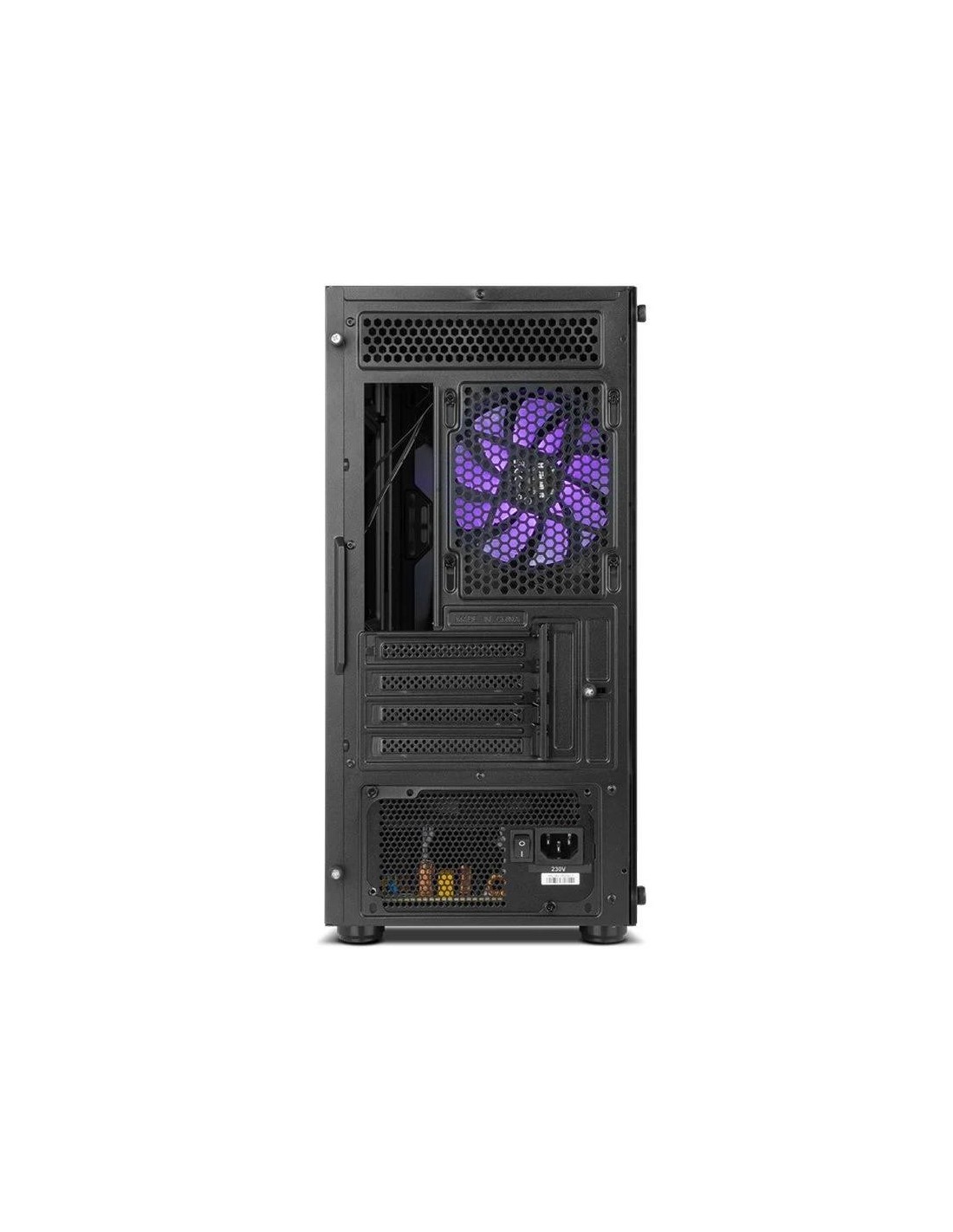CAJA ORDENADOR GAMING NOX HUMMER INFINITY ZETA MICRO ATX ARGB BLACK