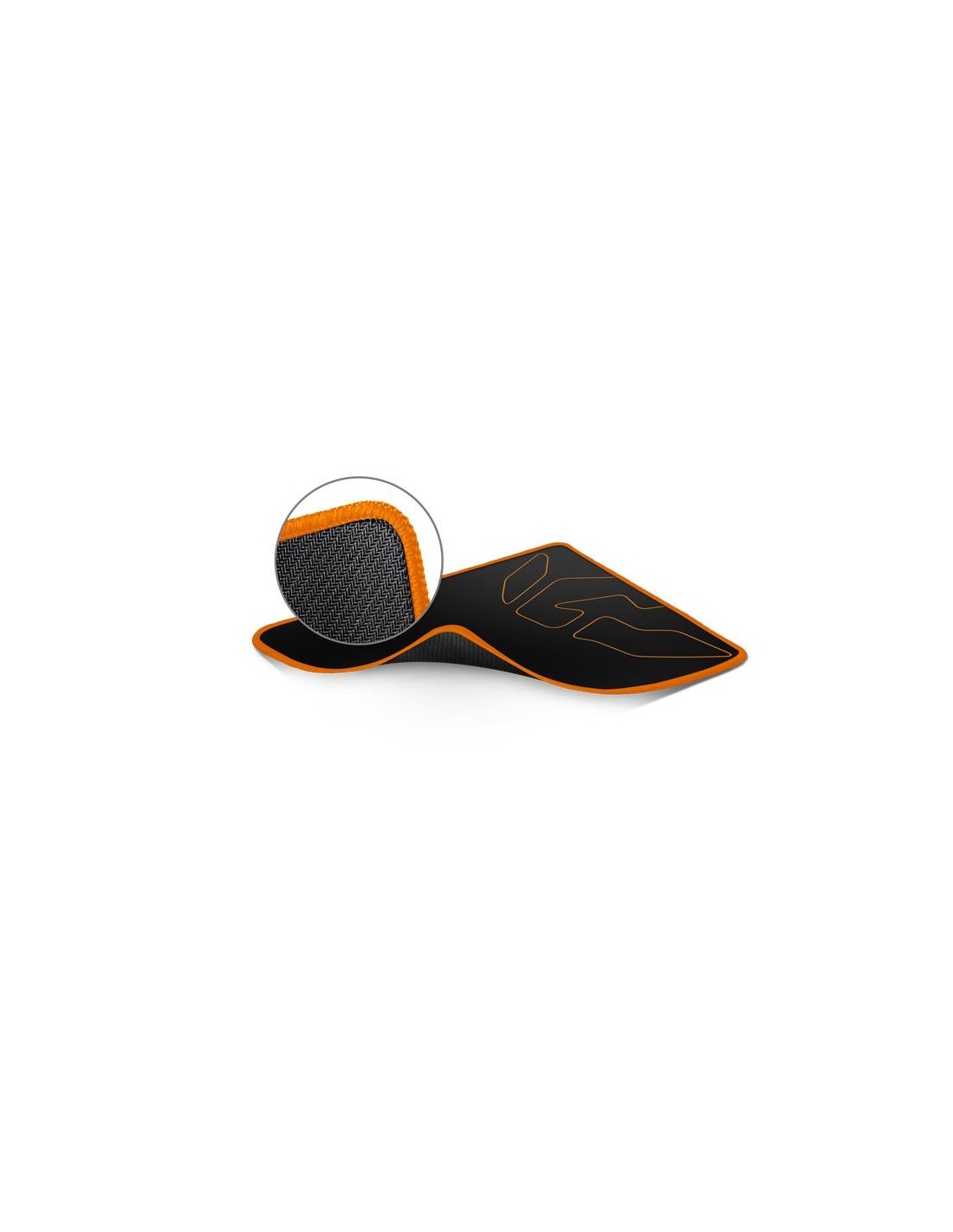 ALFOMBRILLA GAMING KROM KNOUT SPEED 320X270MM BLACK BULK