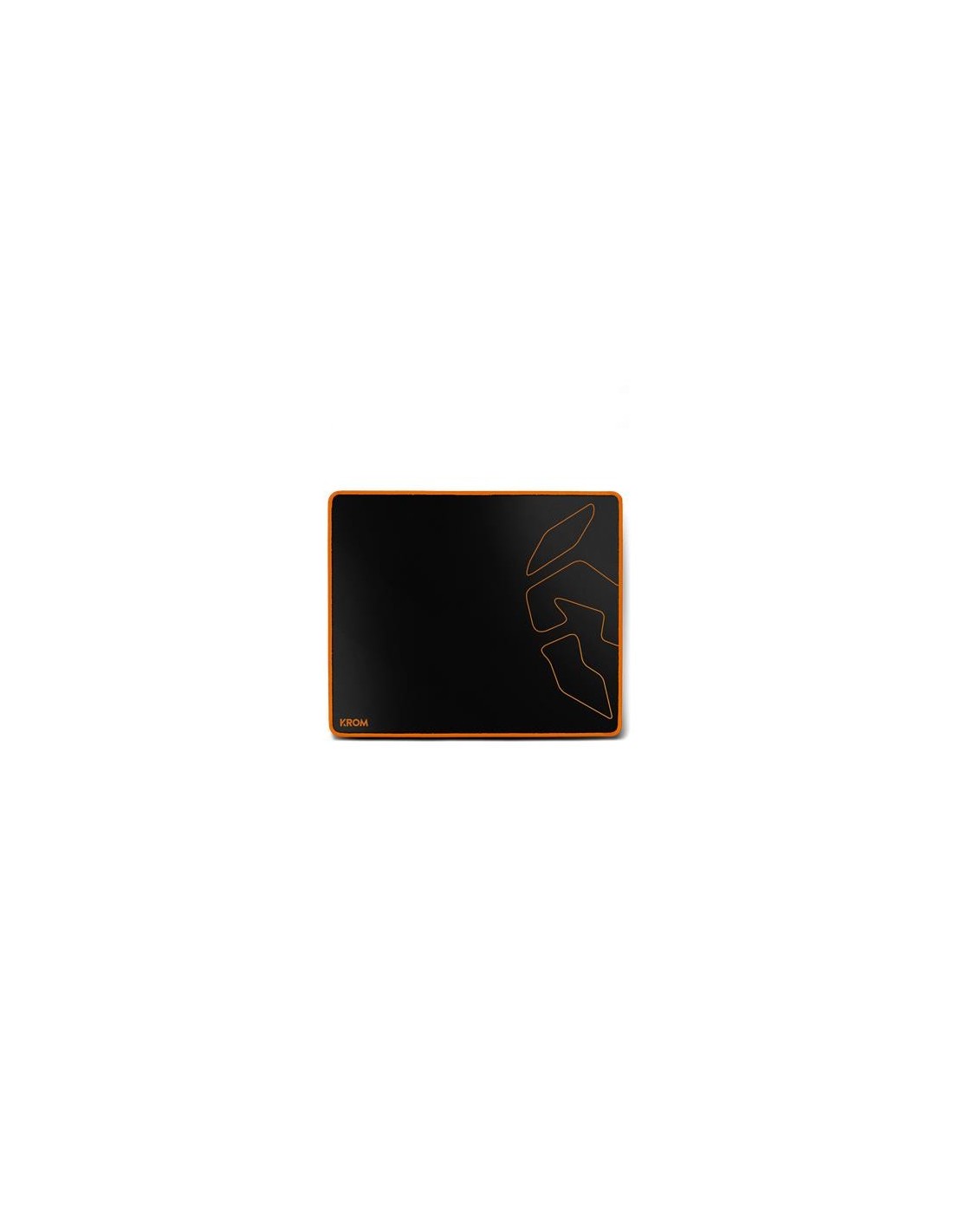 ALFOMBRILLA GAMING KROM KNOUT SPEED 320X270MM BLACK BULK