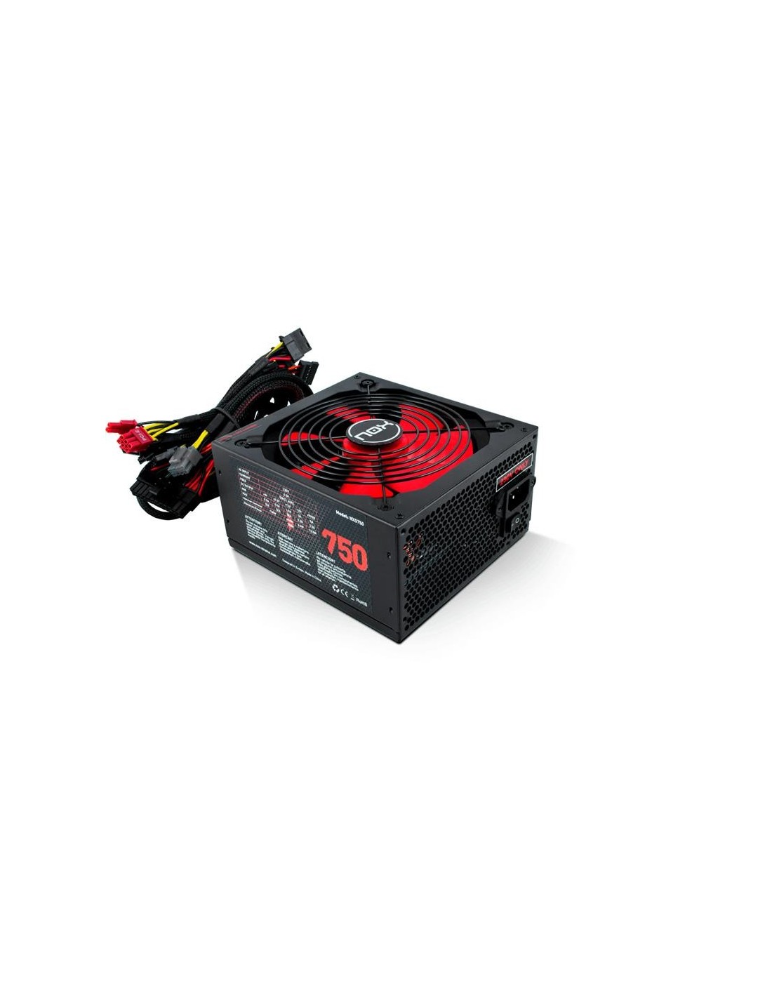 FUENTE DE ALIMENTACION NOX NX750 750W BLACK