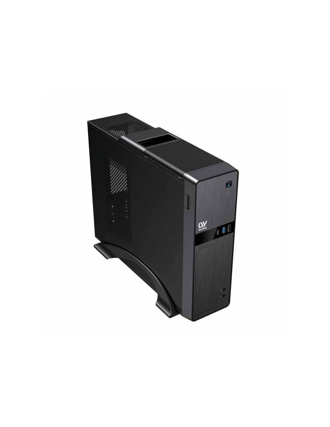 CAJA ORDENADOR ONEWAY POLARIS SLIM SFF + FUENTE USB-C USB-A + LECTOR TARJET
