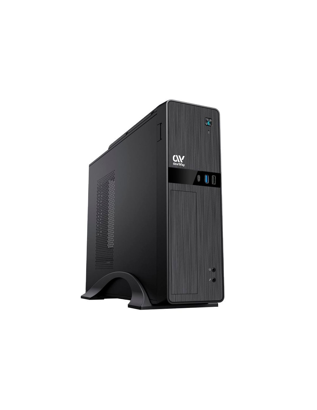 CAJA ORDENADOR ONEWAY POLARIS SLIM SFF + FUENTE USB-C USB-A + LECTOR TARJET