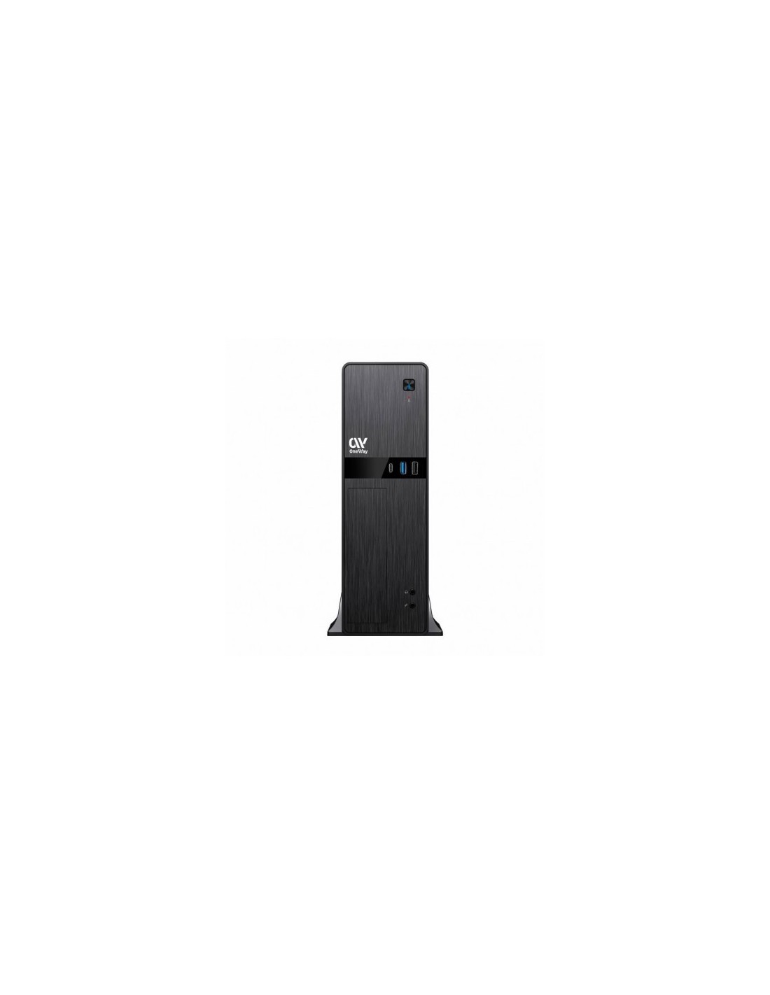 CAJA ORDENADOR ONEWAY POLARIS SLIM SFF + FUENTE USB-C USB-A + LECTOR TARJET