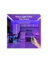TIRA LED VENTION SILICONA NEON RGB CONTROL REMOTO 5V 1M