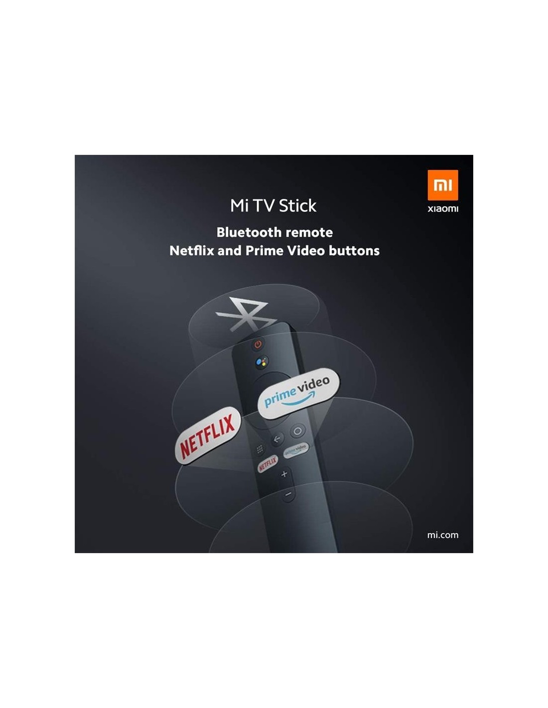 ANDROID TV XIAOMI MI STICK QUAD 1GB/8GB HDMI BLUETOOTH