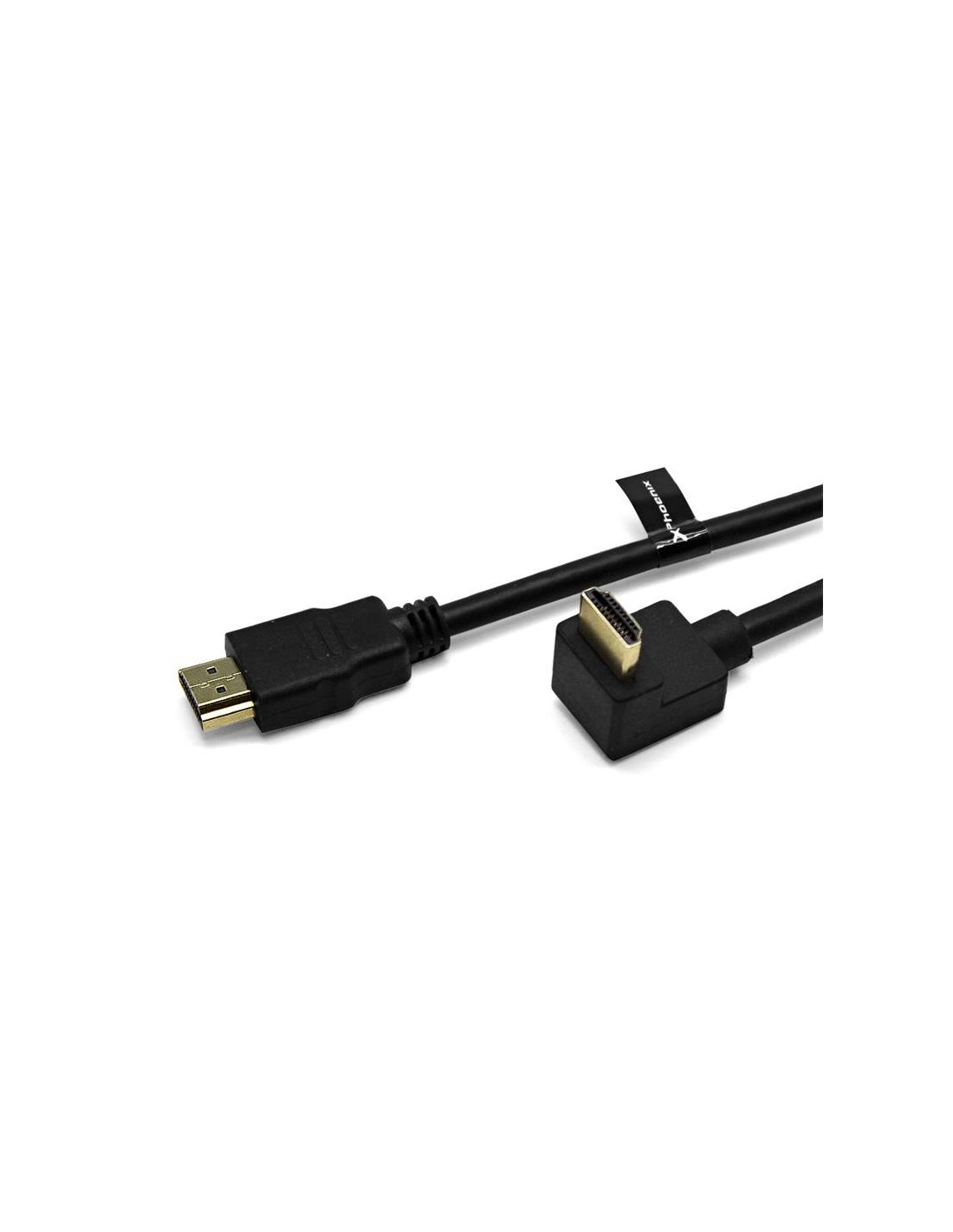 CABLE HDMI PHOENIX V2.0 4K ACODADO A/M-A/M 1.8M