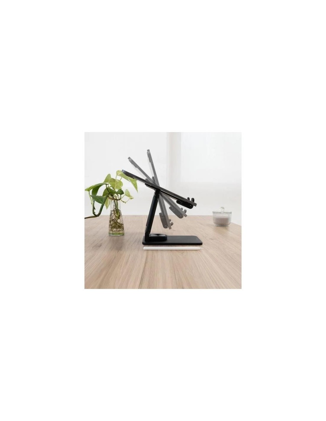 SOPORTE SOBREMESA TOOQ AJUSTABLE PARA SMARTPHONE/TABLET HASTA 13 BLACK