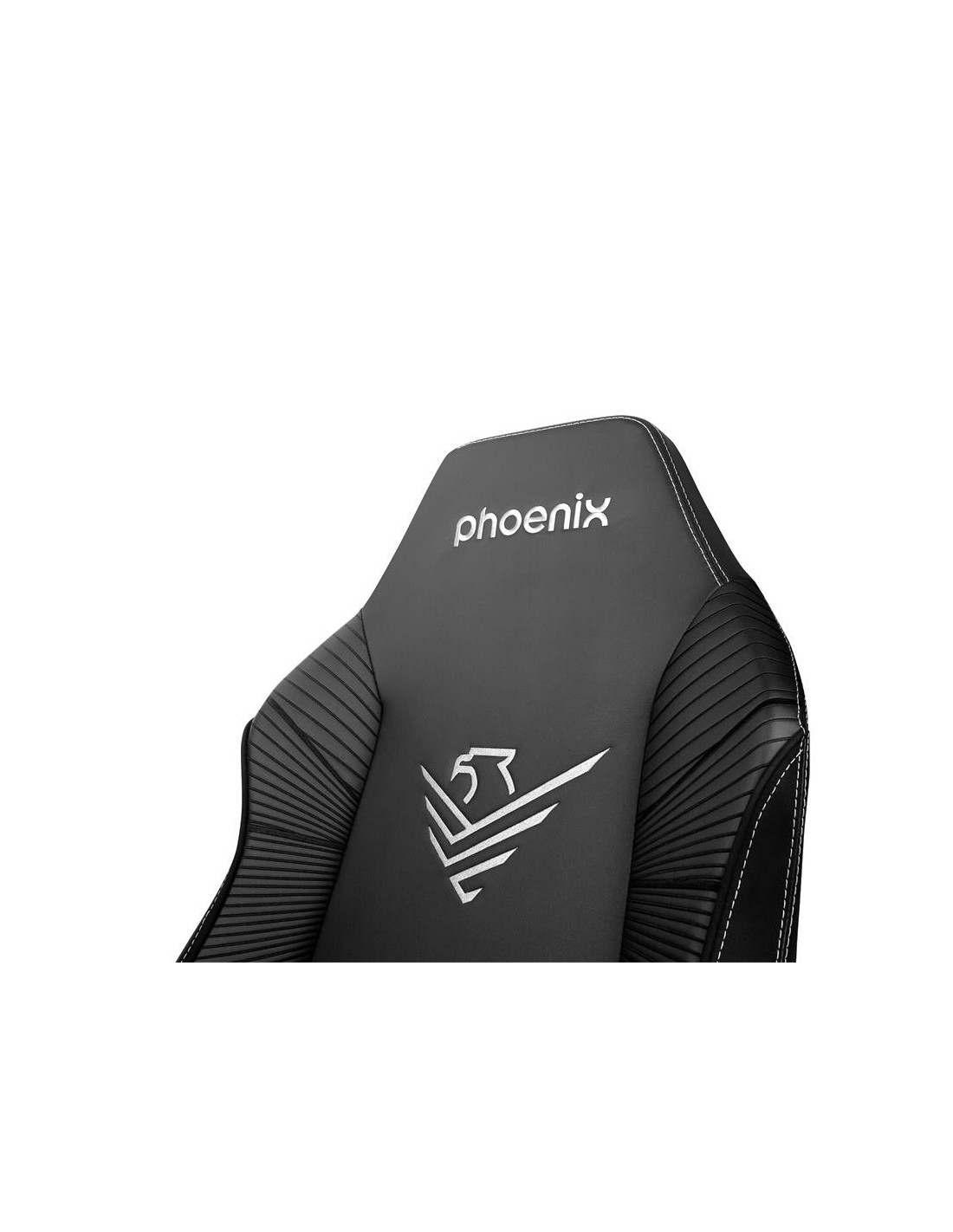 SILLA GAMING PHOENIX CUERO MONARCH TALLA R BLACK