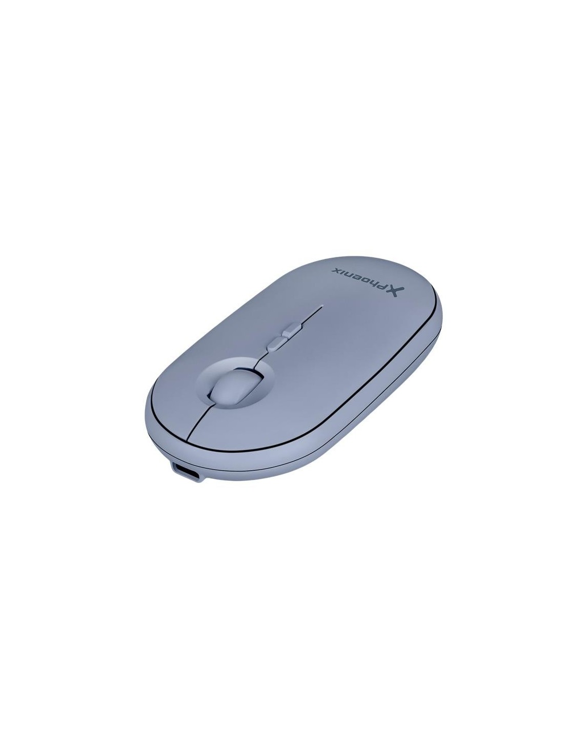 RATON PHOENIX REBBLE SILENT 1600DPI WIRELESS BLUETOOTH RECARGABLE BLUE