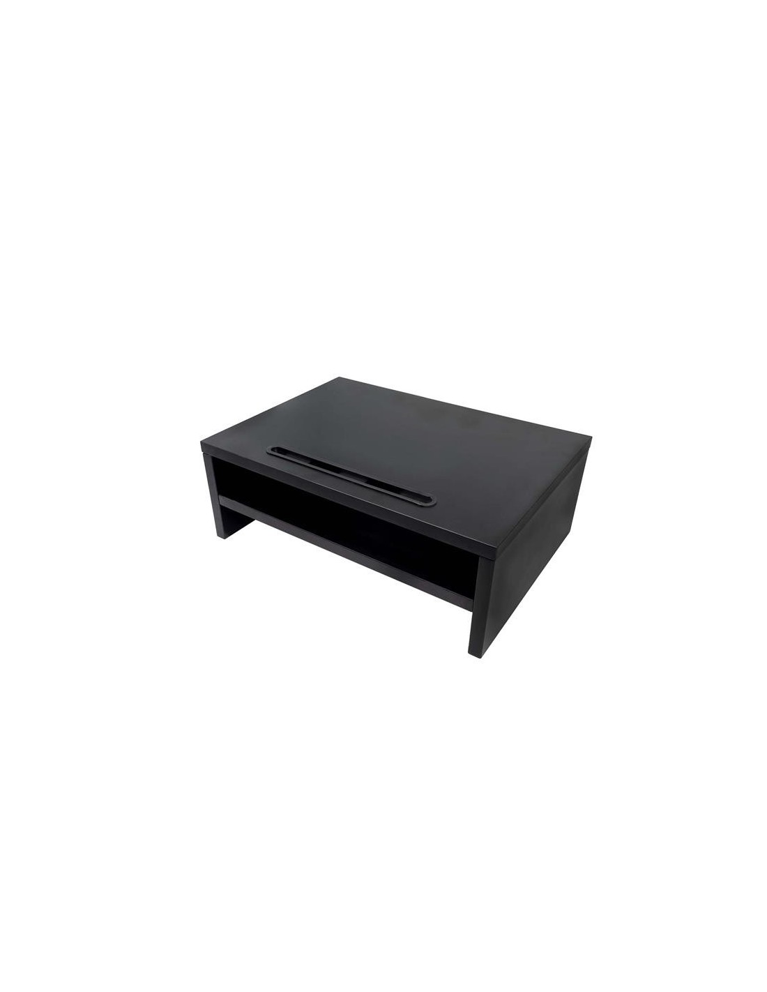 SOPORTE ELEVADOR PHOENIX DE MONITOR 2 ALTURAS MADERA BLACK