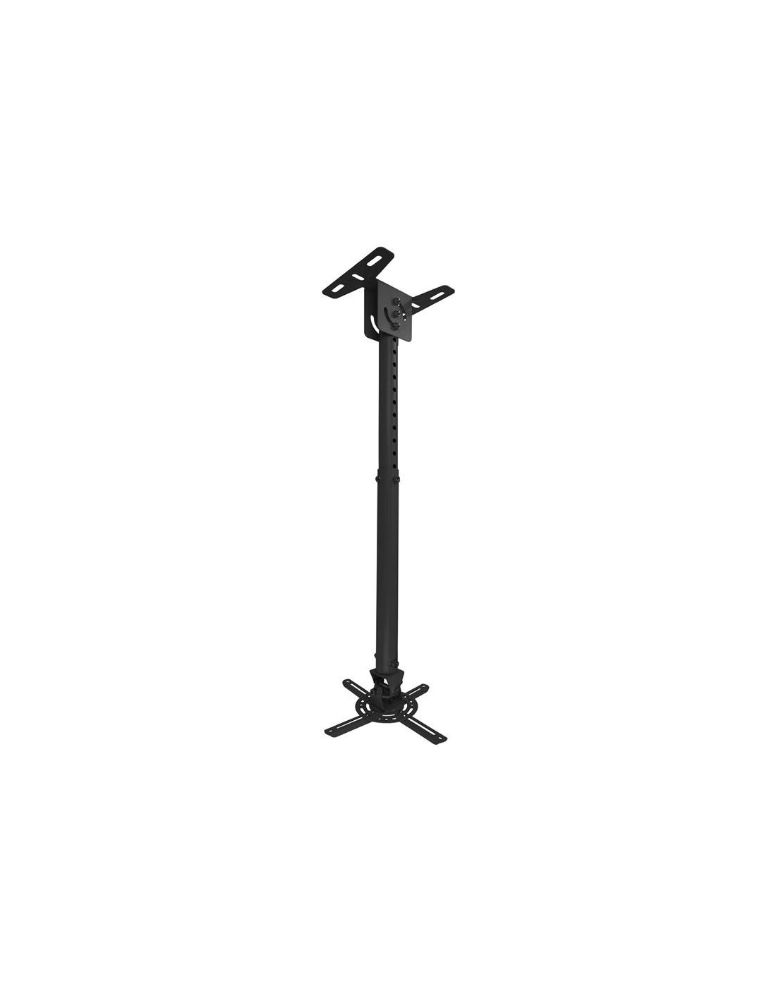 SOPORTE PROYECTOR TOOQ TECHO GIRATORIO E INCLINABLE BLACK