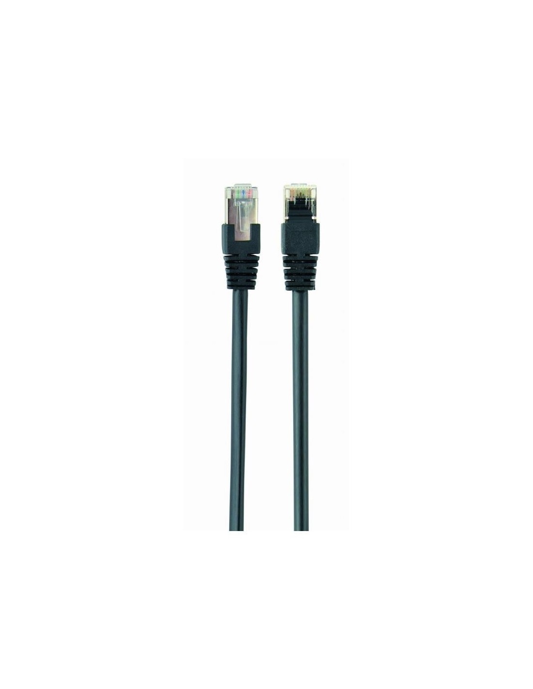 CABLE DE RED CAT.6 FTP 1M GEMBIRD BLACK