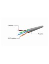 CABLE DE RED CAT.6 FTP 1M GEMBIRD BLACK