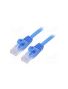 CABLE DE RED CAT.6 UTP 0.5M GEMBIRD BLUE