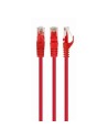 CABLE DE RED CAT.6 UTP 1M GEMBIRD RED