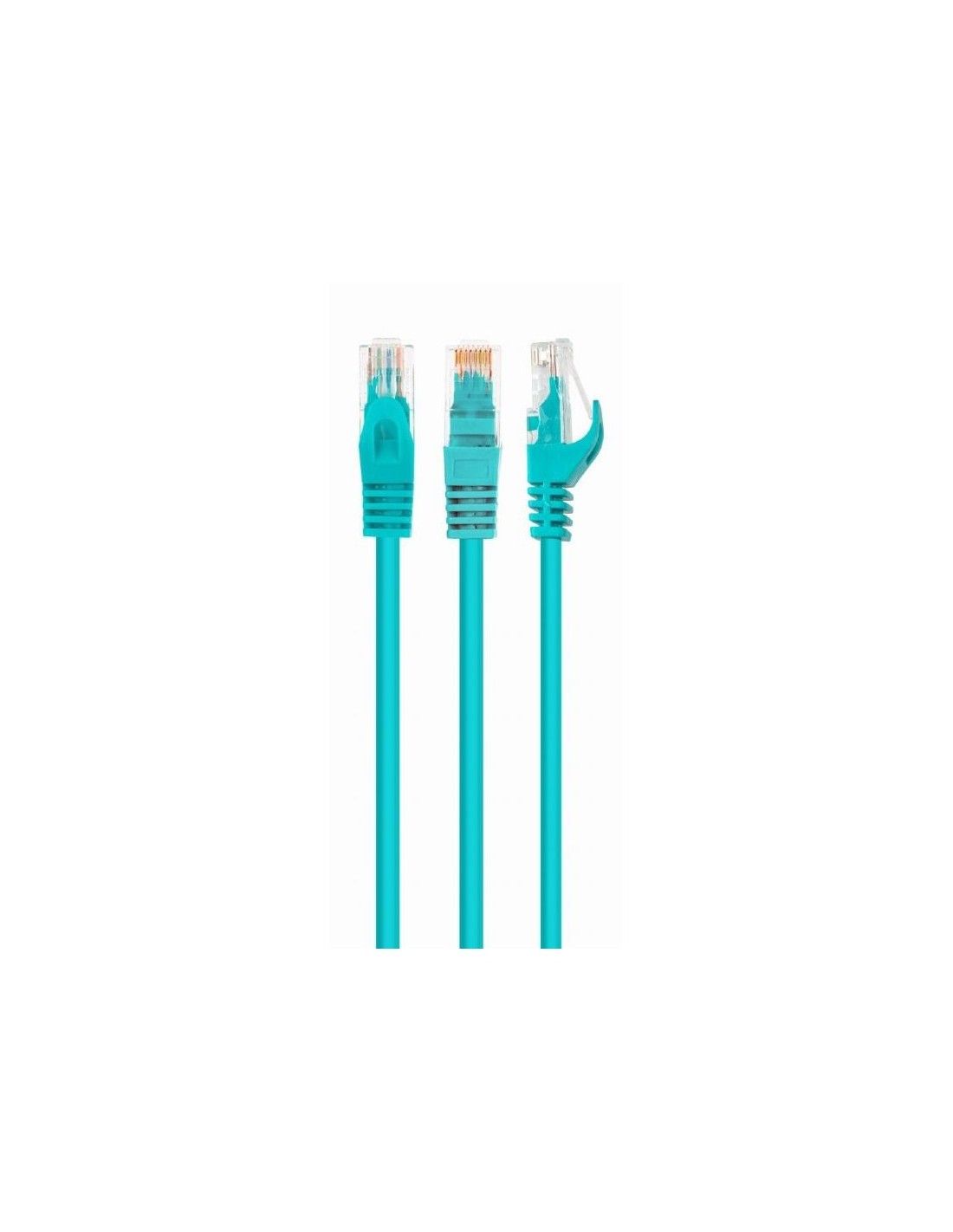 CABLE DE RED CAT.6 UTP 2M GEMBIRD GREEN