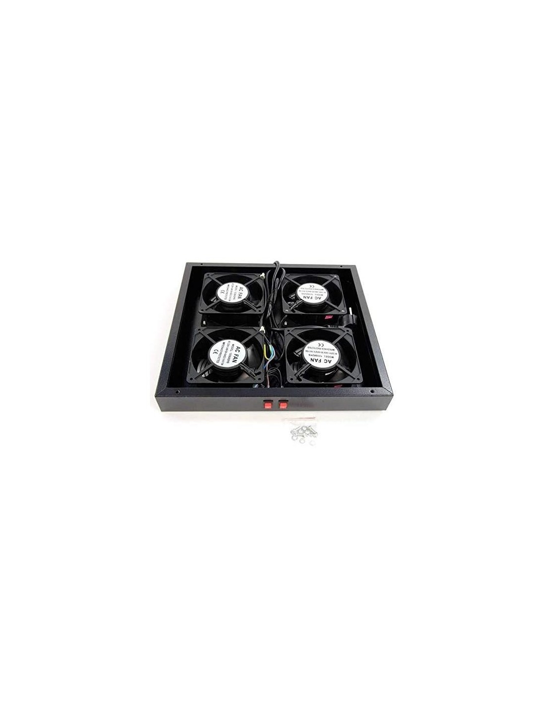 VENTILADOR CUADRUPLE 12 CM POWERGREEN ARMARIO RACK