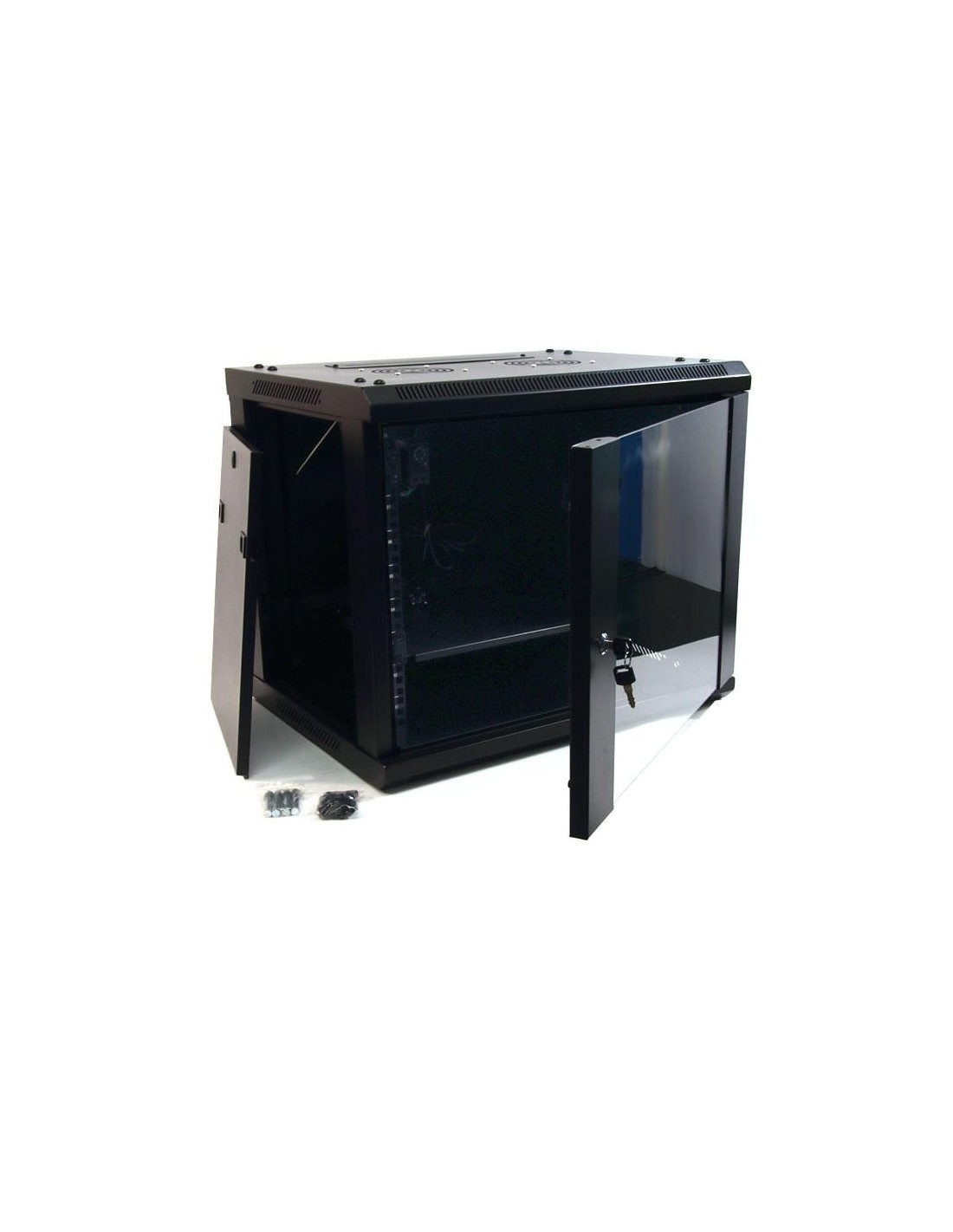 ARMARIO RACK POWERGREEN 6U 60X60 TERMOSTATO + VENTILADORES + 1 BANDEJA