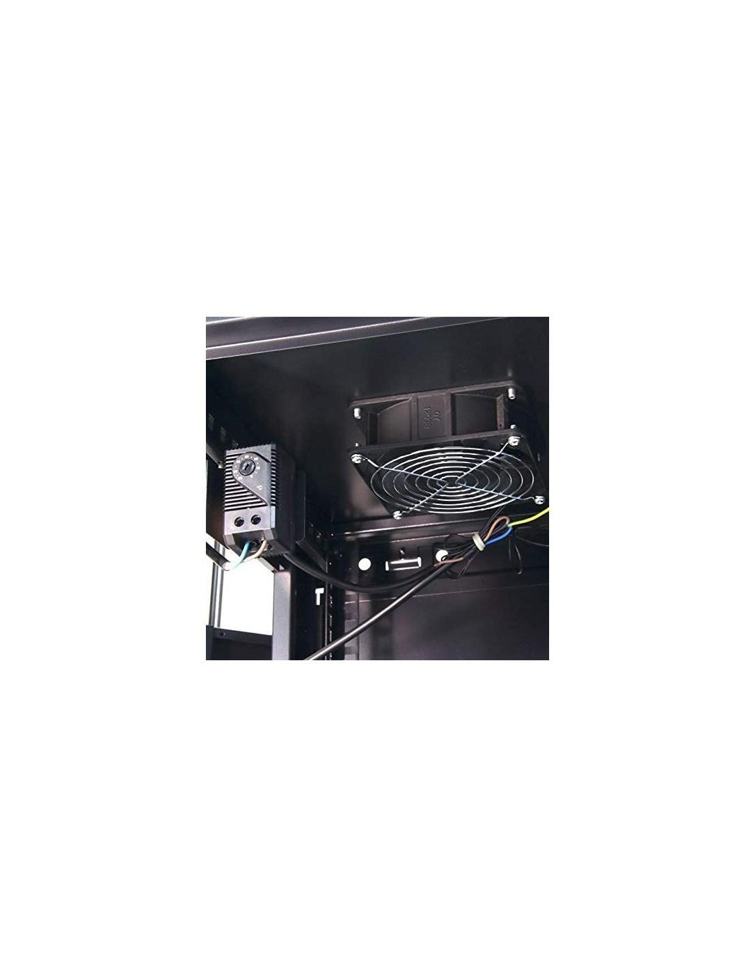 ARMARIO RACK POWERGREEN 15U 60X45 TERMOSTATO + VENTILADORES + 1 BANDEJA