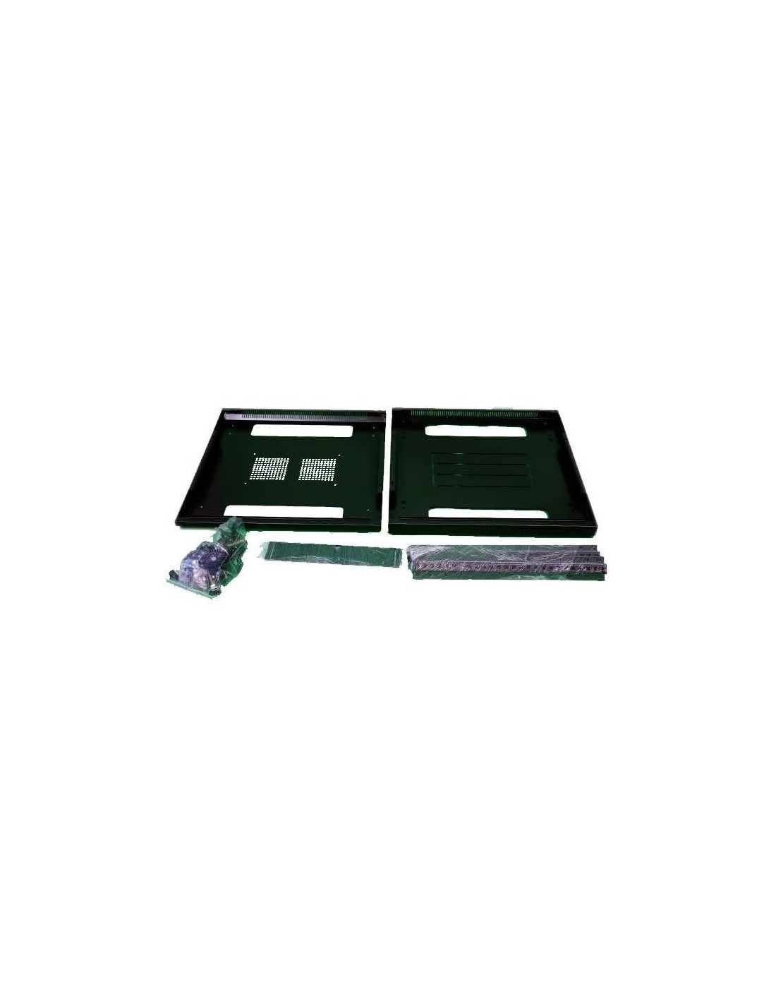 ARMARIO RACK POWERGREEN 42U 80X80 DESMONTADO PUERTAS PERFORADAS METAL