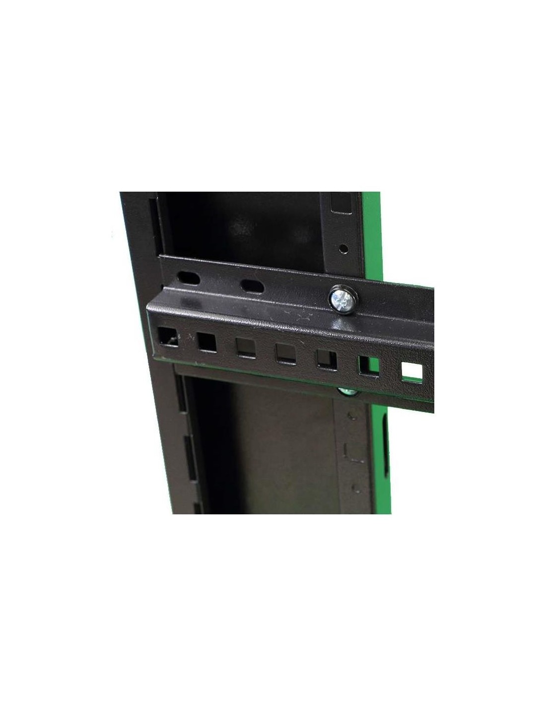ARMARIO RACK POWERGREEN 42U 80X80 DESMONTADO PUERTAS PERFORADAS METAL