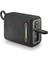 ALTAVOCES NGS ROLLER FURIA RGB PORTATIL WATERPROOF IPX6/BT/USB/AUX BLACK