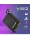 ALTAVOCES NGS ROLLER FURIA RGB PORTATIL WATERPROOF IPX6/BT/USB/AUX BLACK