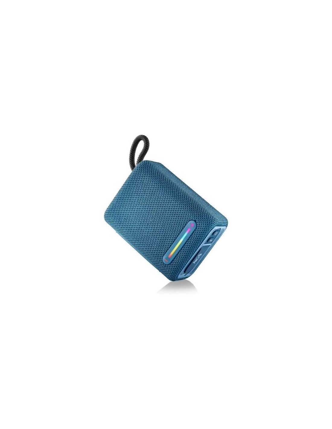 ALTAVOCES NGS ROLLER FURIA RGB PORTATIL WATERPROOF IPX6/BT/USB/AUX BLUE