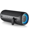ALTAVOCES NGS ROLLER FURIA 2 RGB PORTATIL WATERPROOF IPX7/BT/USB/AUX BLACK