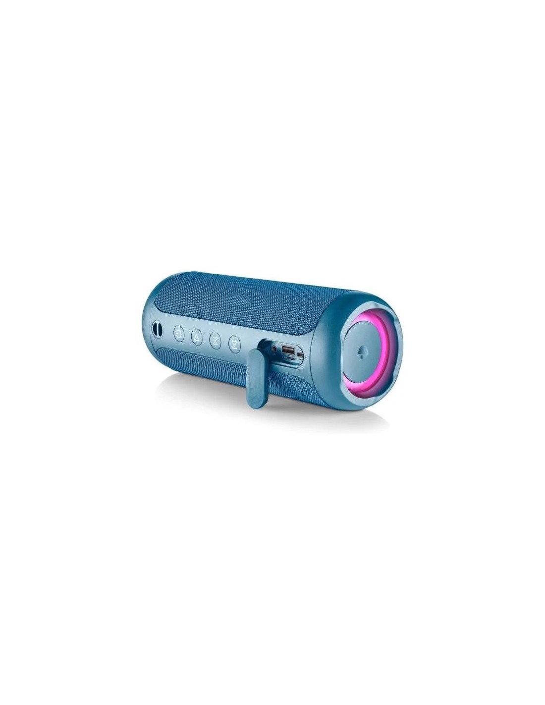 ALTAVOCES NGS ROLLER FURIA 2 RGB PORTATIL WATERPROOF IPX7/BT/USB/AUX BLUE